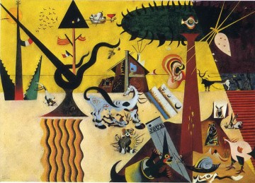 Dada Painting - The Tilled Field Dadaism